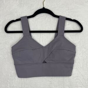 Lululemon Wild Twist Bra Dusty Dawn Size 8 Sports Bra Light Purple